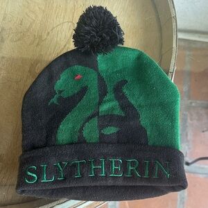 Warner Bros. Slytherin Green and Black Beanie